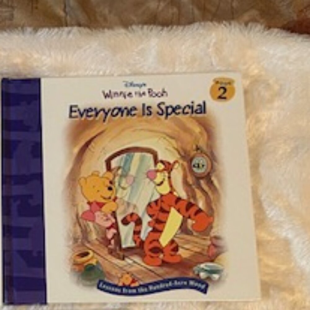 2/$25 Disney's Winnie the Pooh Everyone is Special Book #2 Hardcover